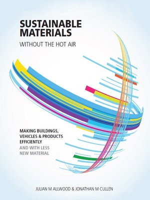 cover image of Sustainable Materials without the hot air